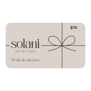 Solani Skincare Gift Card