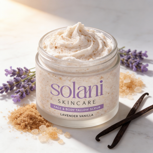 Tallow Scrub - Lavender Vanilla